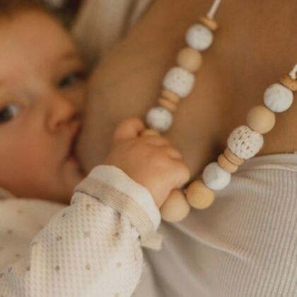 collier d'allaitement - collier allaitement - collier maman - bijoux pour maman et bébé - univers idalina bohème